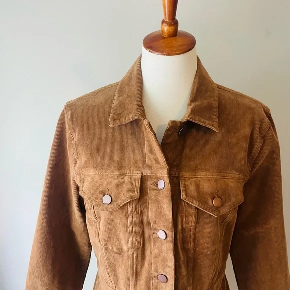 Faherty Corduroy Michelle Long Sleeve Dress NWT Blogger Fav - Picture 8 of 11